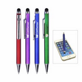 Plastic Stylus Ballpoint Pen,with digital full color process